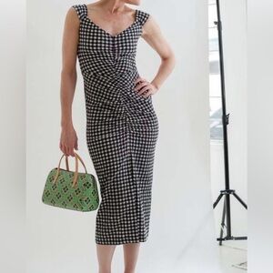 Rachel Comey Altro Gingham Midi Dress